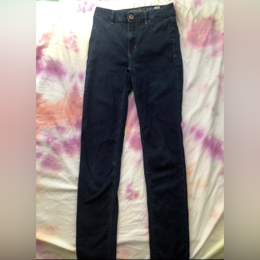 American Eagle sky high jeggings size 0